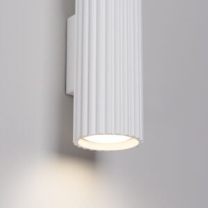 Wall Lamp Karbon White Double Wall Lights Great Lighting UK Ltd