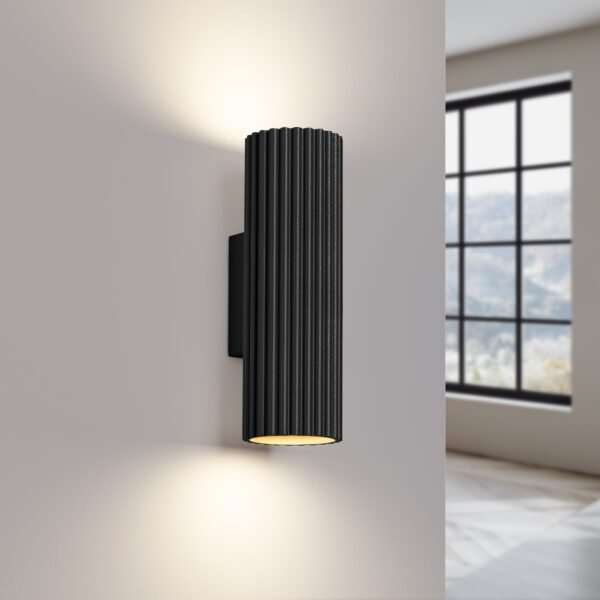 Wall Lamp Karbon Black Modern Pendant Lights Great Lighting UK Ltd
