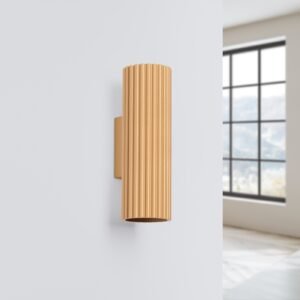 Wall Lamp Karbon Gold Double Wall Lights Great Lighting UK Ltd