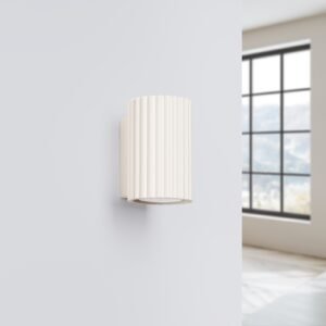 Wall Lamp Karbon Ivory Single Wall Lights Great Lighting UK Ltd