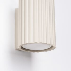 Wall Lamp Karbon Ivory Single Wall Lights Great Lighting UK Ltd