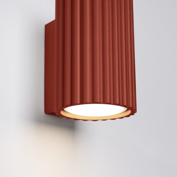 Wall Lamp Karbon Red Ochre Modern Pendant Lights Great Lighting UK Ltd