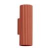 Wall Lamp Karbon Red Ochre Double Wall Lights Great Lighting UK Ltd