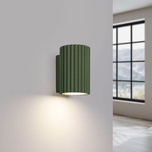 Wall Lamp Karbon Olive Green Modern Pendant Lights Great Lighting UK Ltd