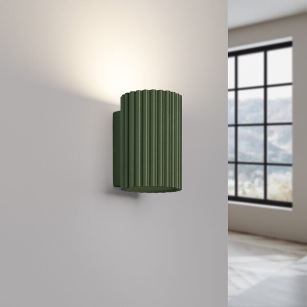 Wall Lamp Karbon Olive Green Modern Pendant Lights Great Lighting UK Ltd