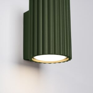Wall Lamp Karbon Olive Green Single Wall Lights Great Lighting UK Ltd