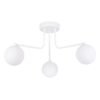 Pendant Lamp Karbon 3 arm White Ceiling Chandeliers Great Lighting UK Ltd