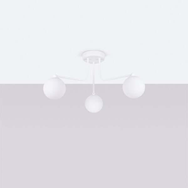 Pendant Lamp Karbon 3p Beige - Image 2