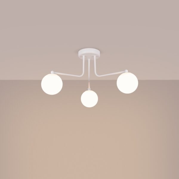 Pendant Lamp Karbon 3p Beige - Image 3