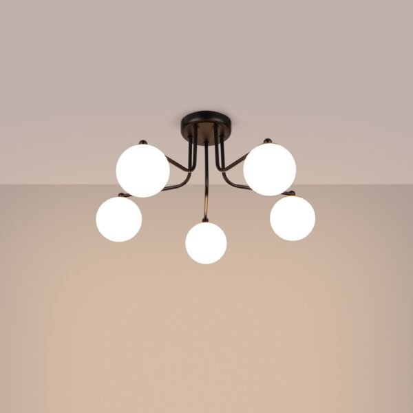 Pendant Lamp Karbon 3p Beige - Image 3