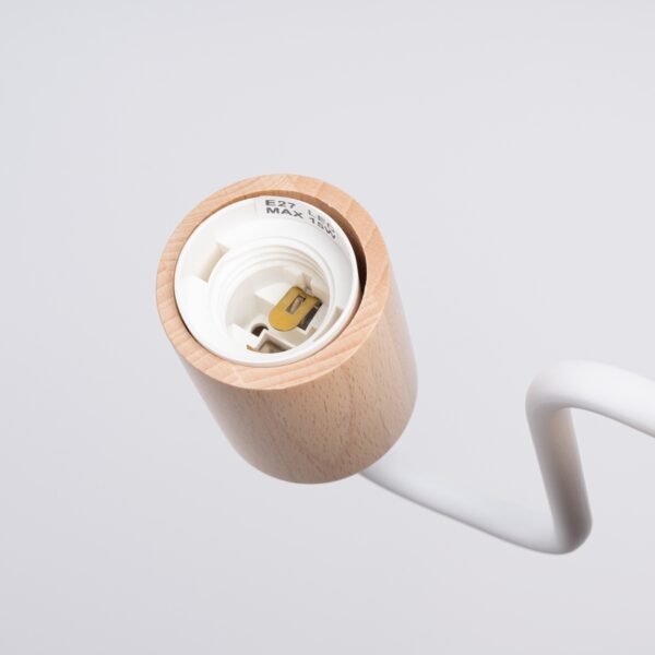 Wall Lamp Timbo White/natural Wood Modern Pendant Lights Great Lighting UK Ltd