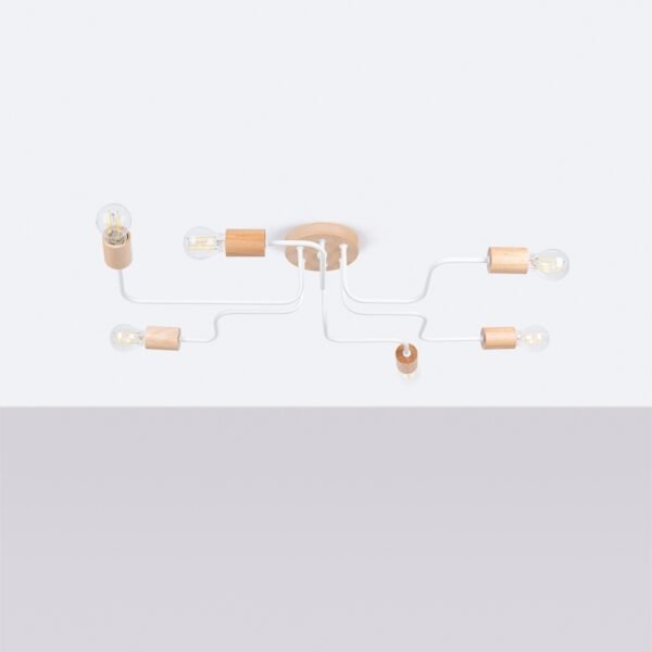 Pendant Lamp Karbon 3p Beige - Image 2
