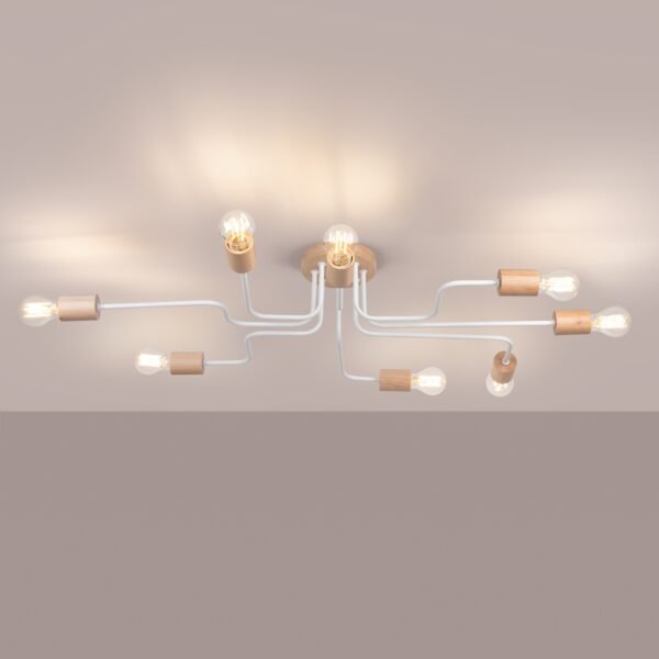 Pendant Lamp Karbon 3p Beige - Image 3