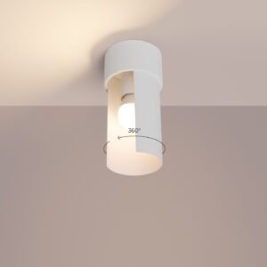 Directional Ceiling Light White Single Ceiling Lights Great Lighting UK Ltd
