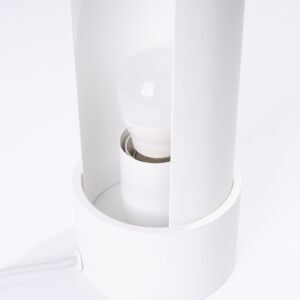 Table Lamp Karbon White Modern Table Lamps Great Lighting UK Ltd