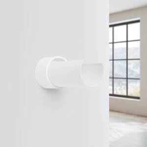 Wall Lamp Flash White Single Wall Lights Great Lighting UK Ltd