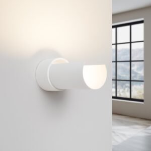 Wall Lamp Flash White Single Wall Lights Great Lighting UK Ltd
