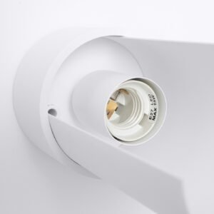 Wall Lamp Flash White Single Wall Lights Great Lighting UK Ltd