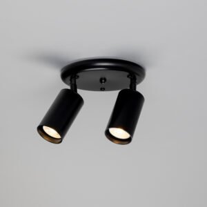 Evanston Directional Brass Ceiling Dual Spotlight - 6 Finishes Kitchen Ceiling Lights Great Lighting UK Ltd