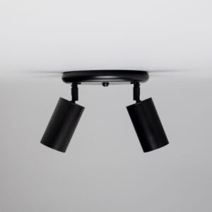 Evanston Directional Brass Ceiling Dual Spotlight - 6 Finishes Kitchen Ceiling Lights Great Lighting UK Ltd