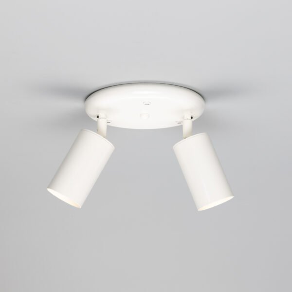Evanston Directional Brass Ceiling Dual Spotlight - 6 Finishes Kitchen Ceilings Lights Great Lighting UK Ltd