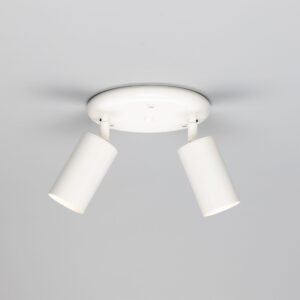 Evanston Directional Brass Ceiling Dual Spotlight - 6 Finishes Kitchen Ceiling Lights Great Lighting UK Ltd
