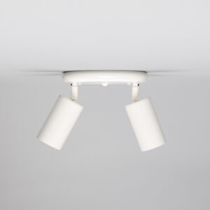 Evanston Directional Brass Ceiling Dual Spotlight - 6 Finishes Kitchen Ceiling Lights Great Lighting UK Ltd