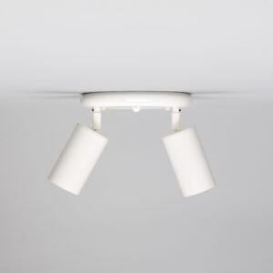 Evanston Directional Brass Ceiling Dual Spotlight - 6 Finishes Kitchen Ceiling Lights Great Lighting UK Ltd