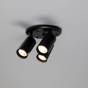 Evanston Brass Three Light Directional Spotlight Kitchen Ceiling Lights Great Lighting UK Ltd