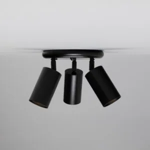 Evanston Brass Three Light Directional Spotlight Kitchen Ceiling Lights Great Lighting UK Ltd