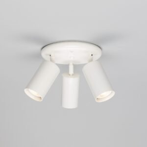 Evanston Brass Three Light Directional Spotlight Kitchen Ceiling Lights Great Lighting UK Ltd