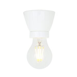 Baltimore Ceramic Flush Ceiling Light Minimalist Wall Lights Great Lighting UK Ltd