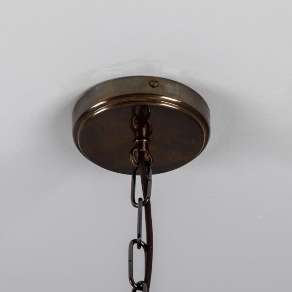 Kauri Organic Red Iron Ceramic Dome Pendant Light Ceramic Pendant Lighting Great Lighting UK Ltd