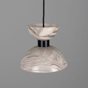 Nakaii Marbled Ceramic Small Pendant Light Ceramic Pendant Lighting Great Lighting UK Ltd