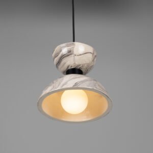 Nakaii Marbled Ceramic Small Pendant Light Ceramic Pendant Lighting Great Lighting UK Ltd