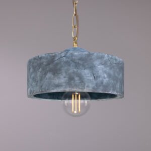 Seville Blue Earth Ceramic Modern Pendant Light Ceramic Pendant Lighting Great Lighting UK Ltd