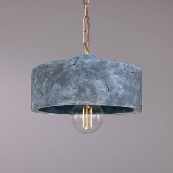 Seville Blue Earth Ceramic Modern Pendant Light Ceramic Pendant Lighting Great Lighting UK Ltd
