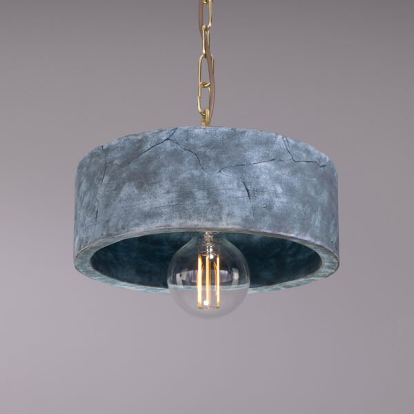 Seville Blue Earth Ceramic Modern Pendant Light Ceramic Pendant Lighting Great Lighting UK Ltd