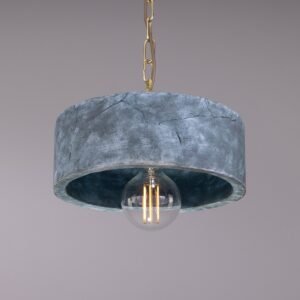 Seville Blue Earth Ceramic Modern Pendant Light Ceramic Pendant Lighting Great Lighting UK Ltd