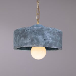 Seville Blue Earth Ceramic Modern Pendant Light Ceramic Pendant Lighting Great Lighting UK Ltd