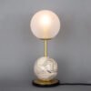 Zapp Marbled Ceramic Glass Ball Table Lamp - Choice of Glass Ceramic Table Lamps Great Lighting UK Ltd
