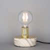Fontana Marbled Ceramic and Brass Table Lamp Ceramic Table Lamps Great Lighting UK Ltd