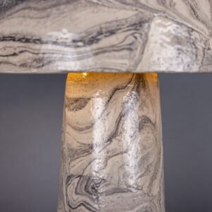Amanita Small Marbled Ceramic Mushroom Table Lamp Ceramic Table Lamps Great Lighting UK Ltd