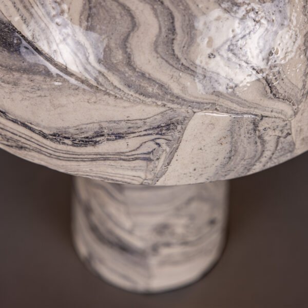 Amanita Small Marbled Ceramic Mushroom Table Lamp Ceramic Table Lamps Great Lighting UK Ltd