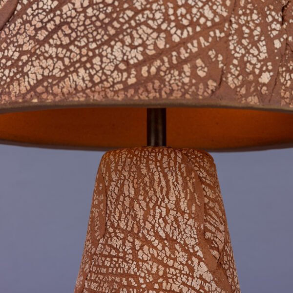 Seville Modern Table Lamp in Red Iron Ceramic Ceramic Table Lamps Great Lighting UK Ltd