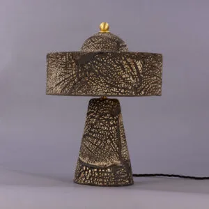 Seville Black Clay Ceramic Modern Table Lamp Ceramic Table Lamps Great Lighting UK Ltd