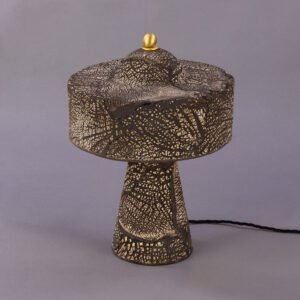 Seville Black Clay Ceramic Modern Table Lamp Ceramic Table Lamps Great Lighting UK Ltd