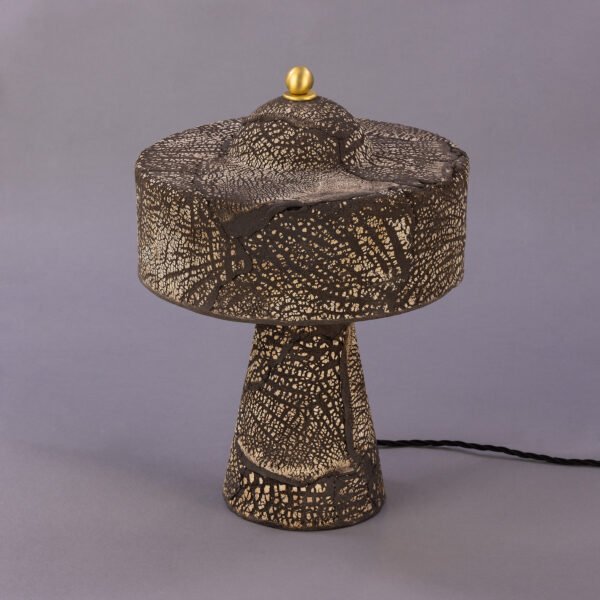 Seville Black Clay Ceramic Modern Table Lamp Ceramic Table Lamps Great Lighting UK Ltd