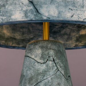 Seville Blue Earth Ceramic Modern Table Lamp Ceramic Table Lamps Great Lighting UK Ltd