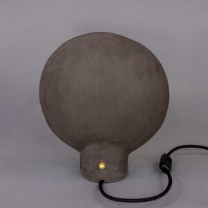 Cagliari Black Clay Ceramic Table Lamp Ceramic Table Lamps Great Lighting UK Ltd
